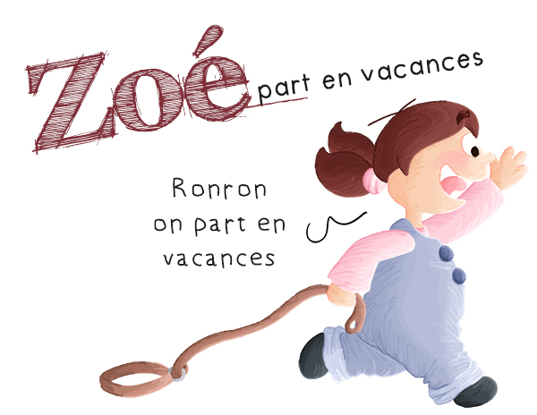 BD jeunesse les aventures d'une petite fille nommée Zoé