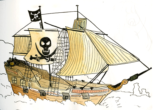 Bateau pirates