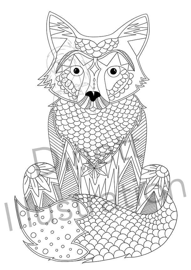 Coloriage D Animaux Difficile