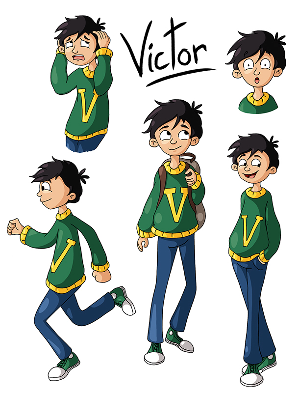 Recherche de personnage adolescent Victor