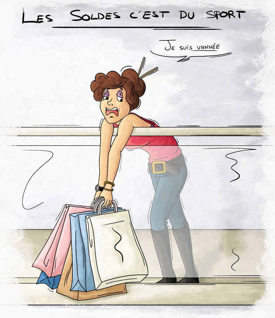 Les dangers du Shopping - soldes 
